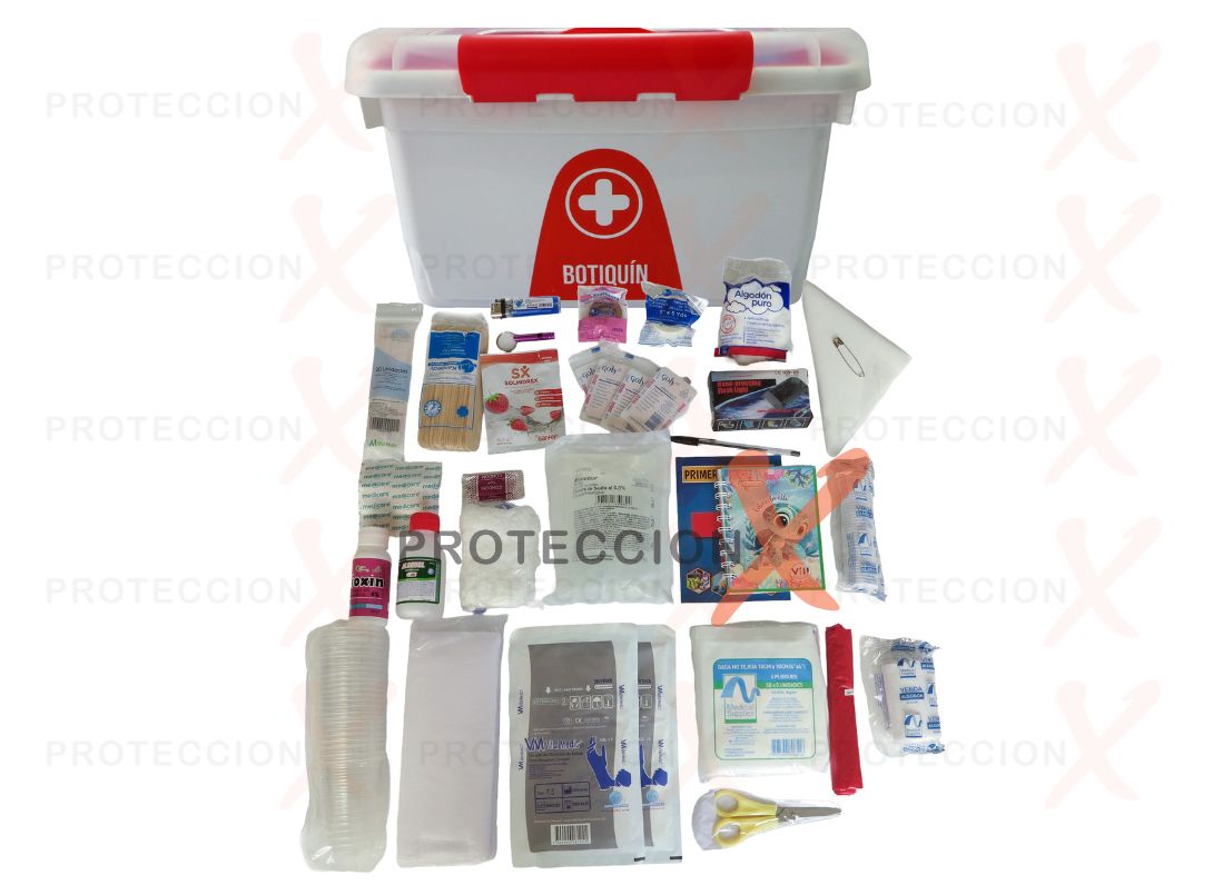 BOTIQUIN PARA CAMION CON 30 ELEMENTOS